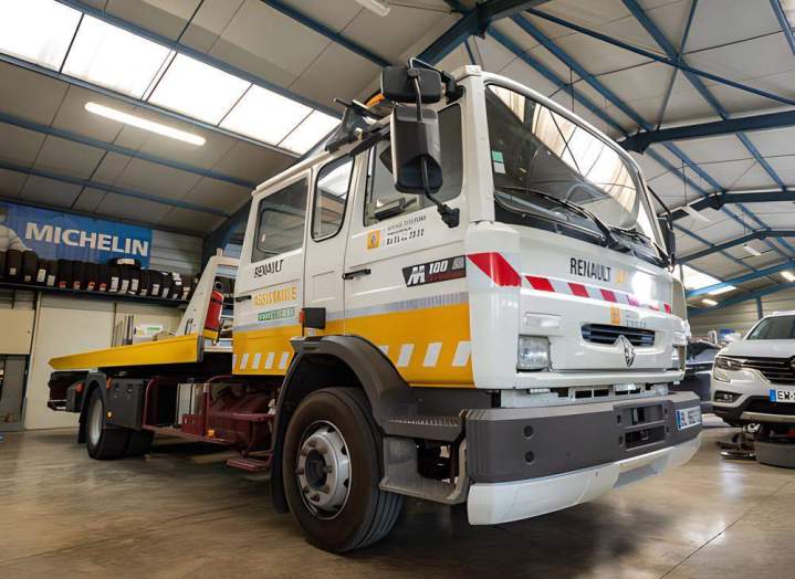 Service de dépannage et remorquage rapide dans un rayon de 25 km